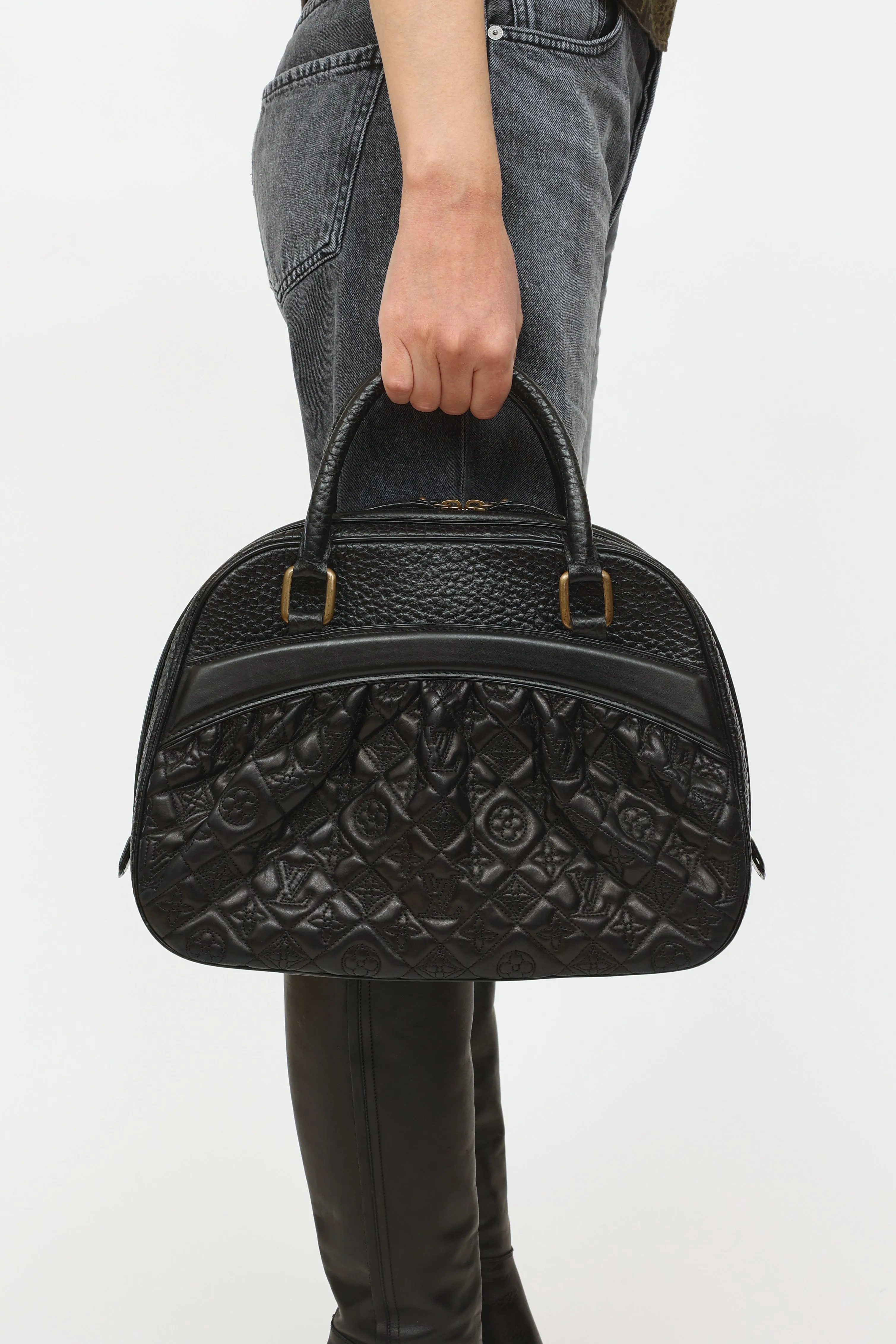 2005 Black Monogram Mizi Vienna Bag