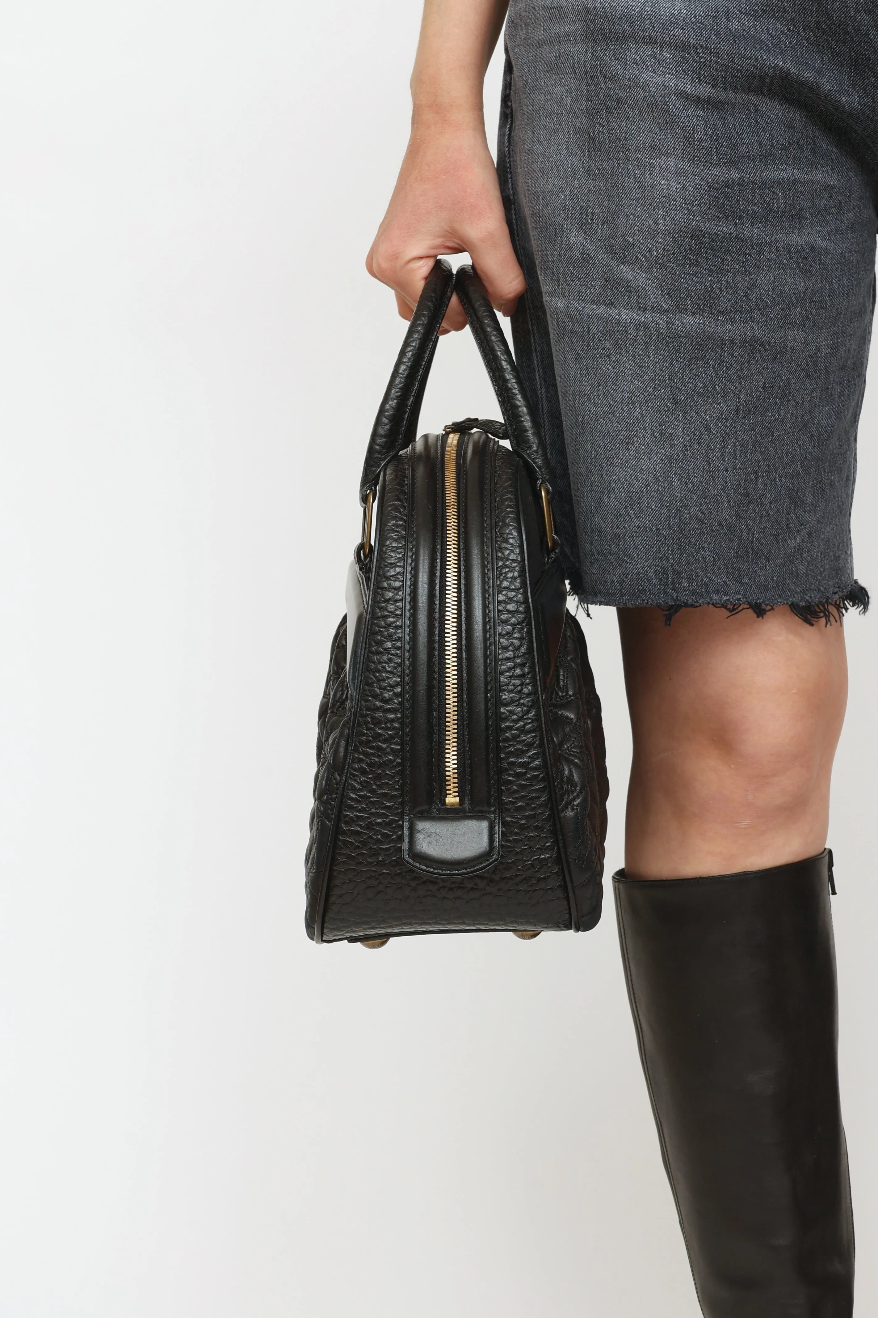 2005 Black Monogram Mizi Vienna Bag