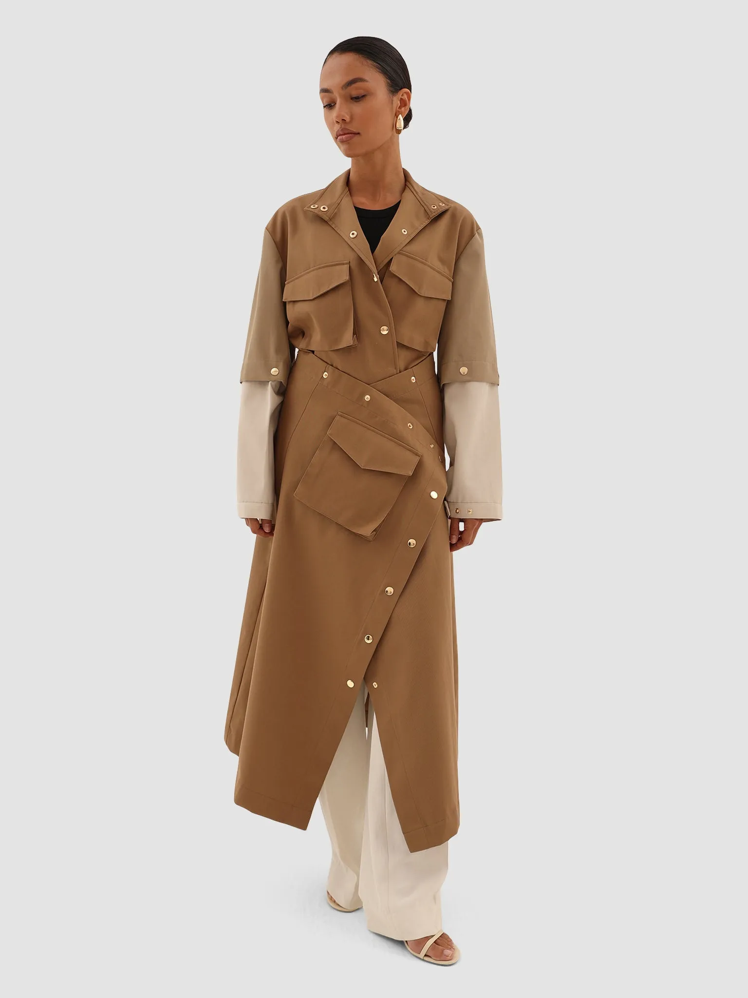 Alia Trench - Three Tone