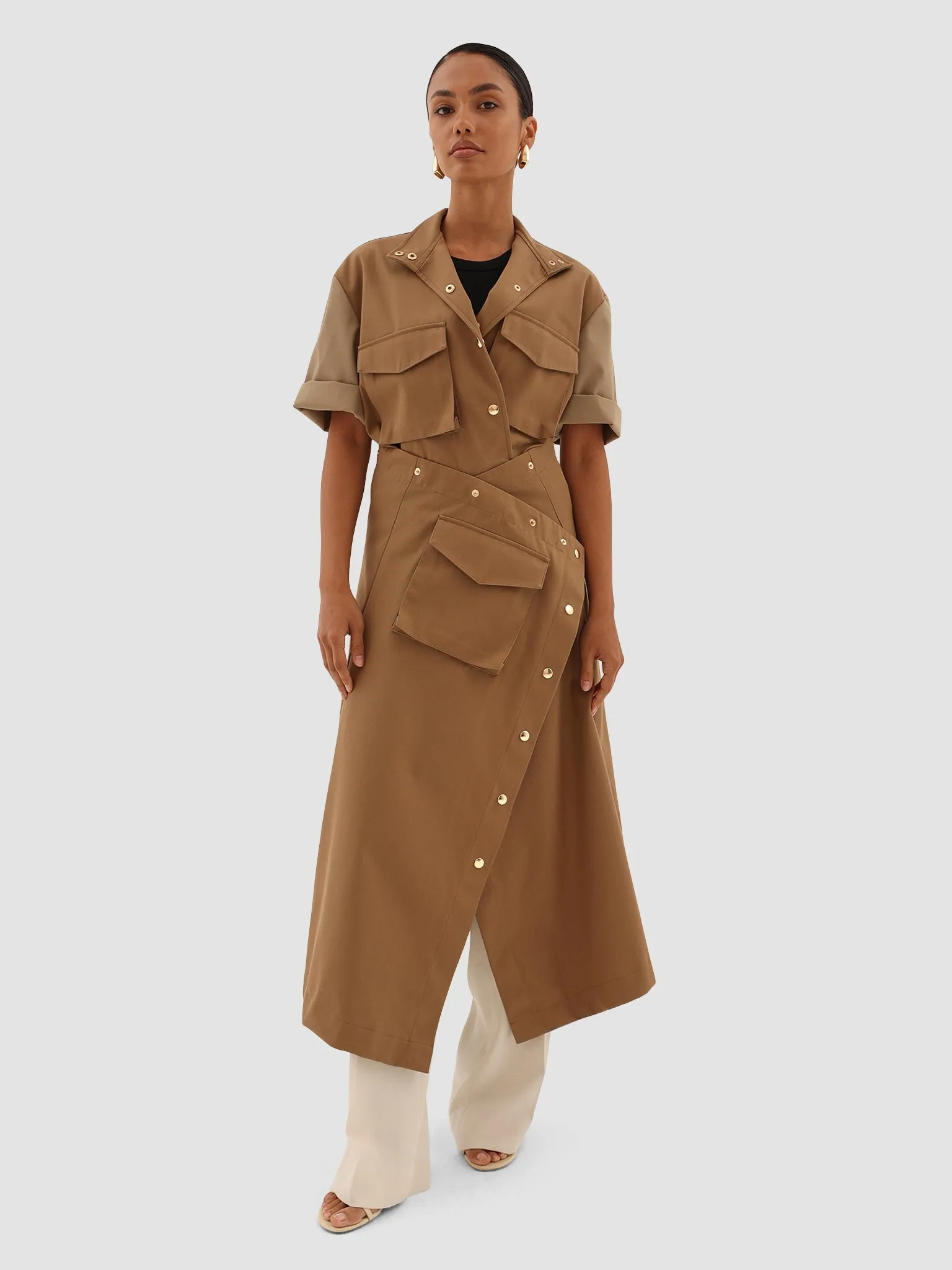 Alia Trench - Three Tone