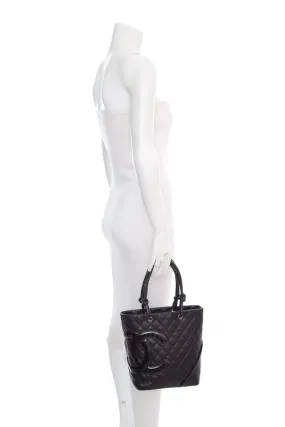 Chanel 2005/06 Black Ligne Cambon Quilted Handbag