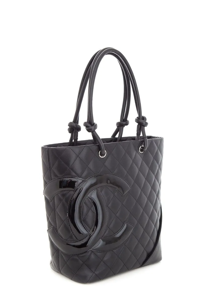Chanel 2005/06 Black Ligne Cambon Quilted Handbag