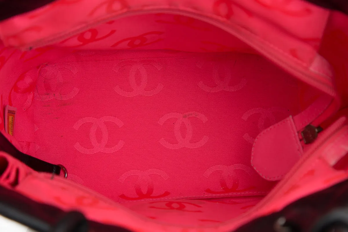 Chanel 2005/06 Black Ligne Cambon Quilted Handbag