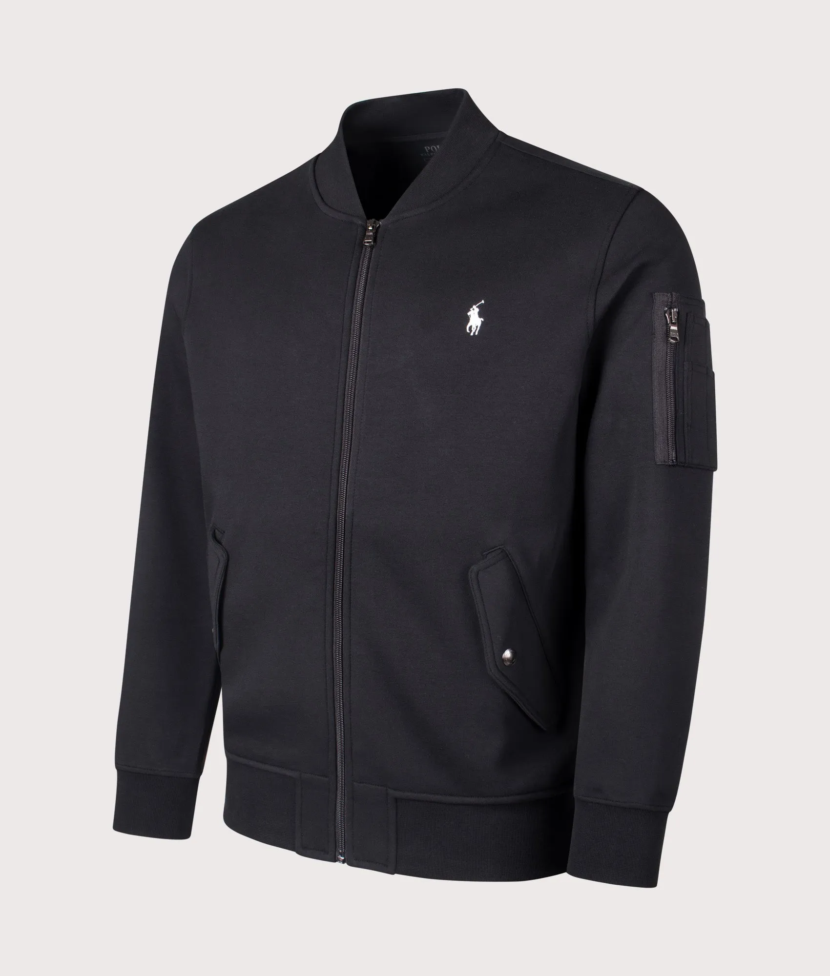 Double Knit Zip Through Sweatshirt