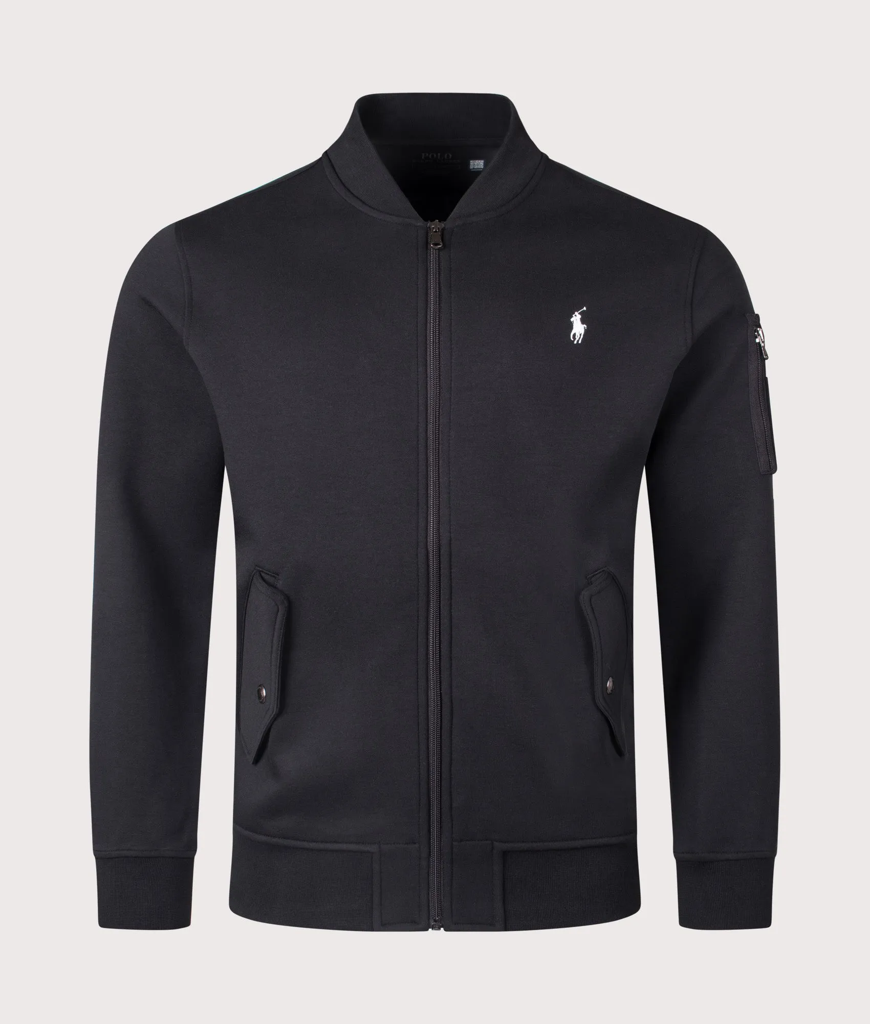 Double Knit Zip Through Sweatshirt