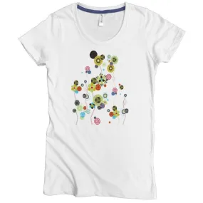 Flowing Flowers Graphic Tee
