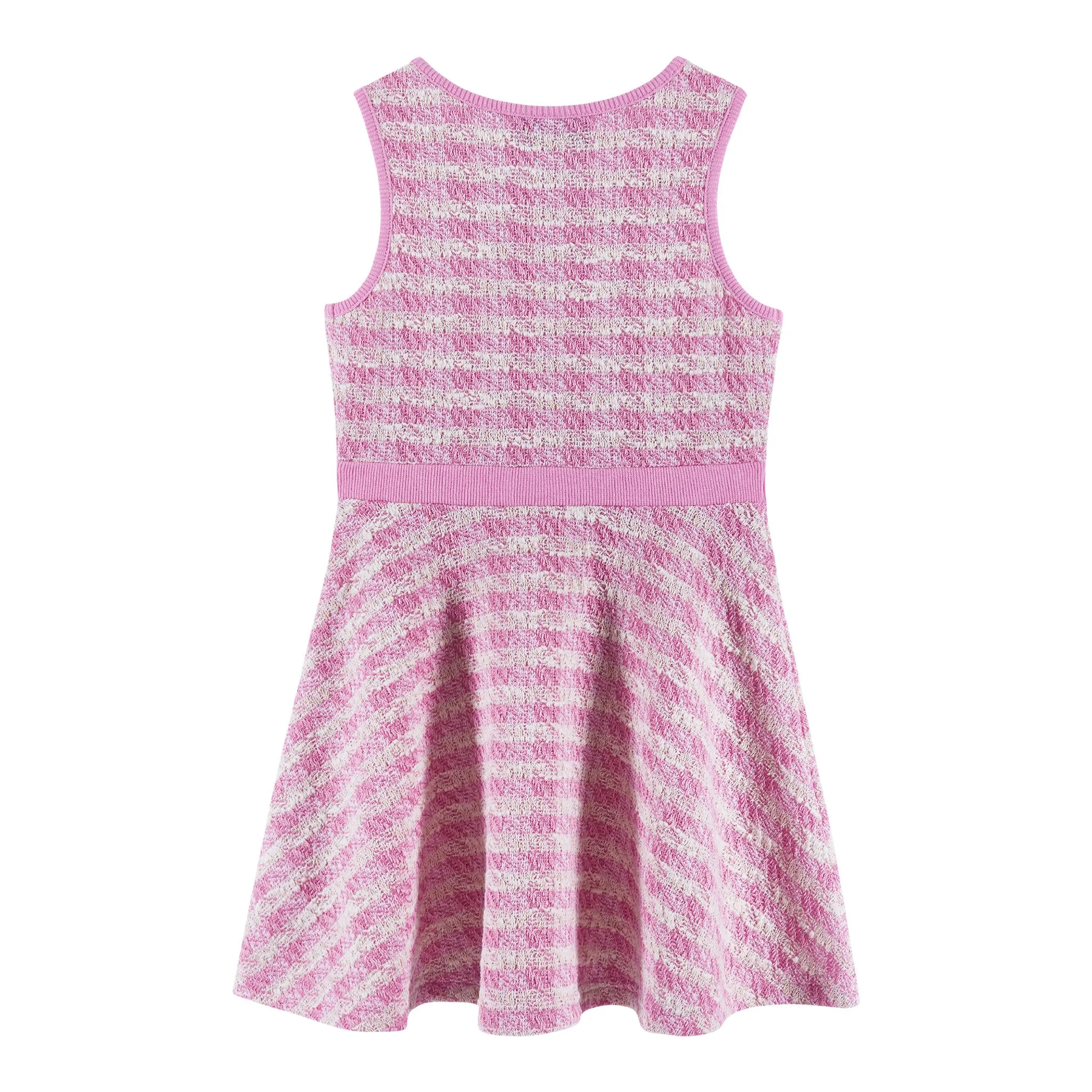 Kids (2-6x) Knit Tweed Dress | Pink