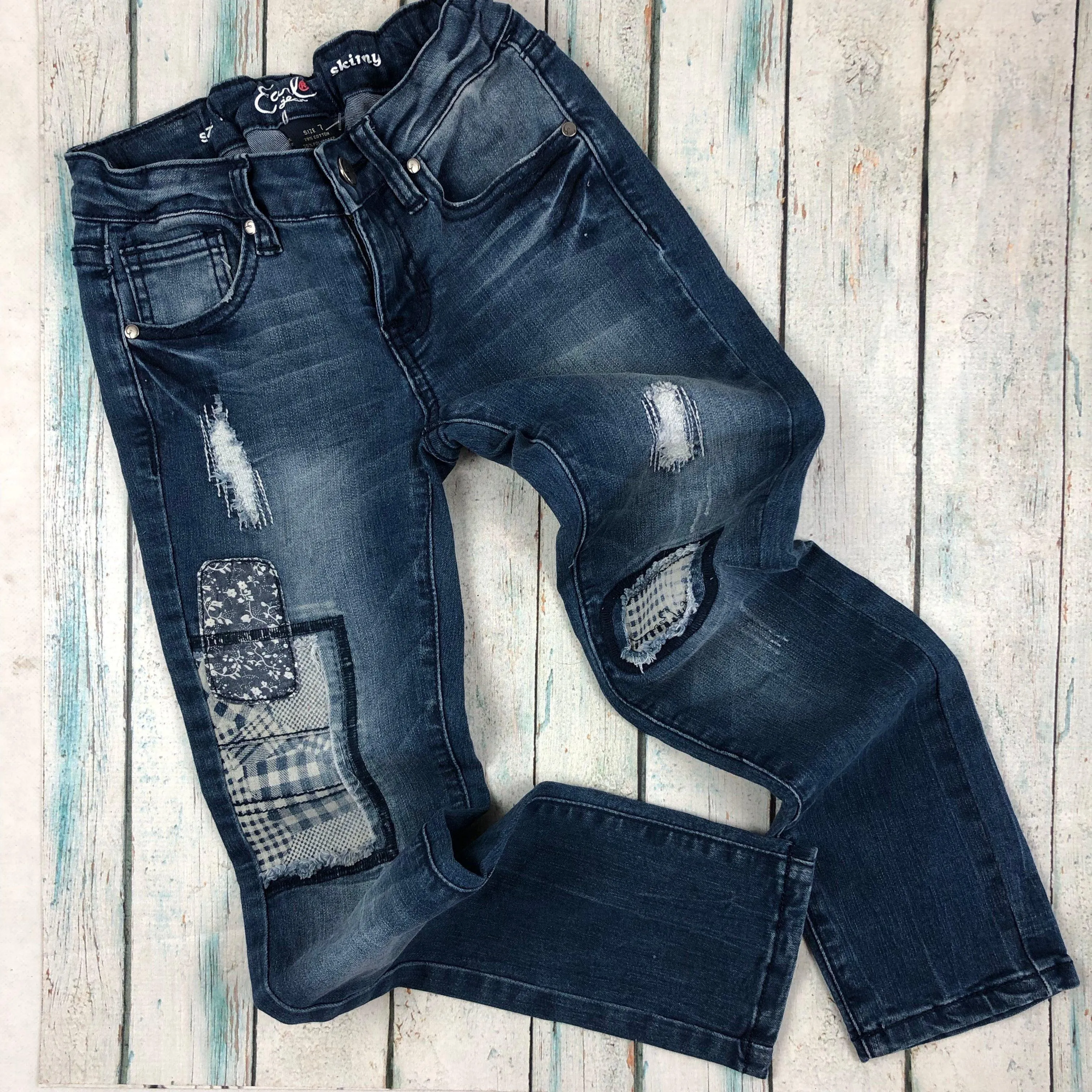 Kids Earl Skinny leg Jeans- Size 7