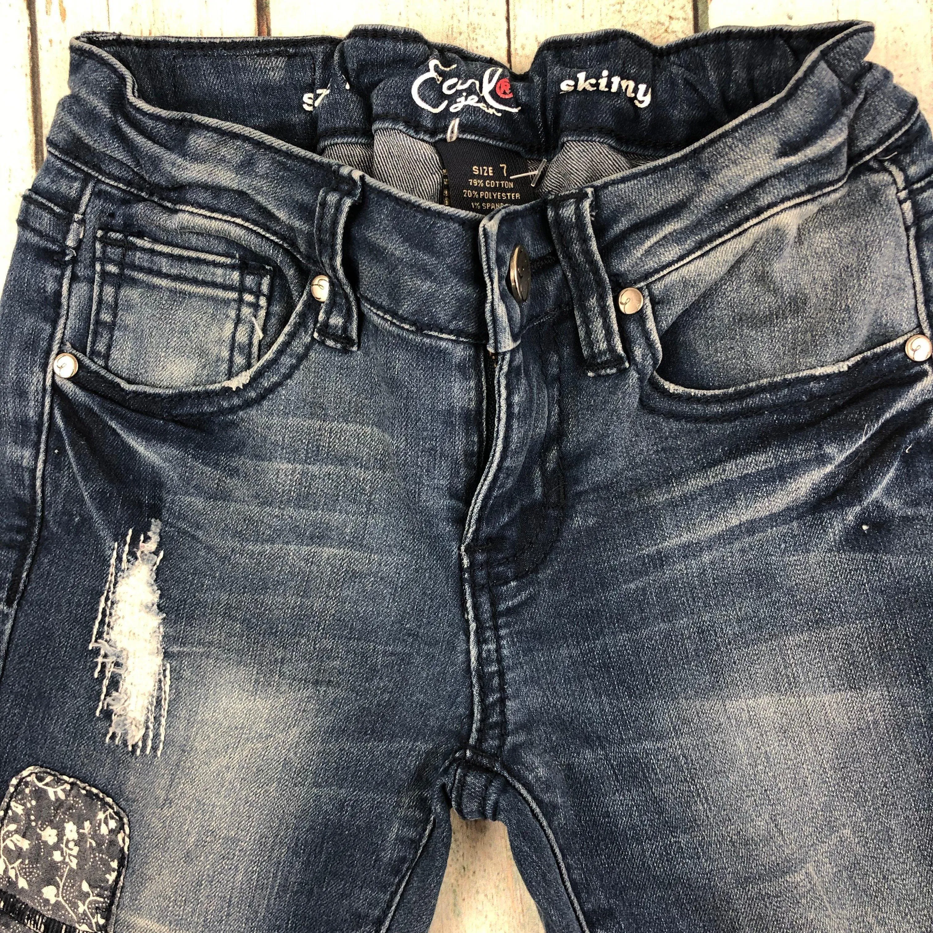 Kids Earl Skinny leg Jeans- Size 7
