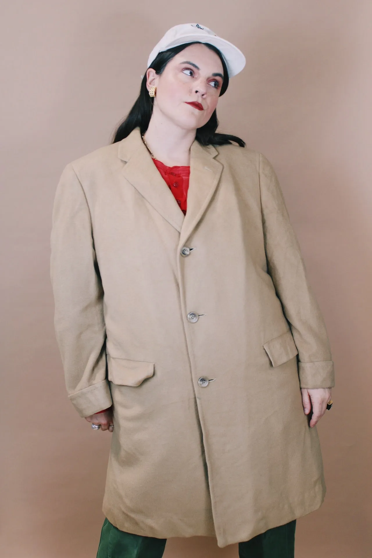 Long Camel Coat