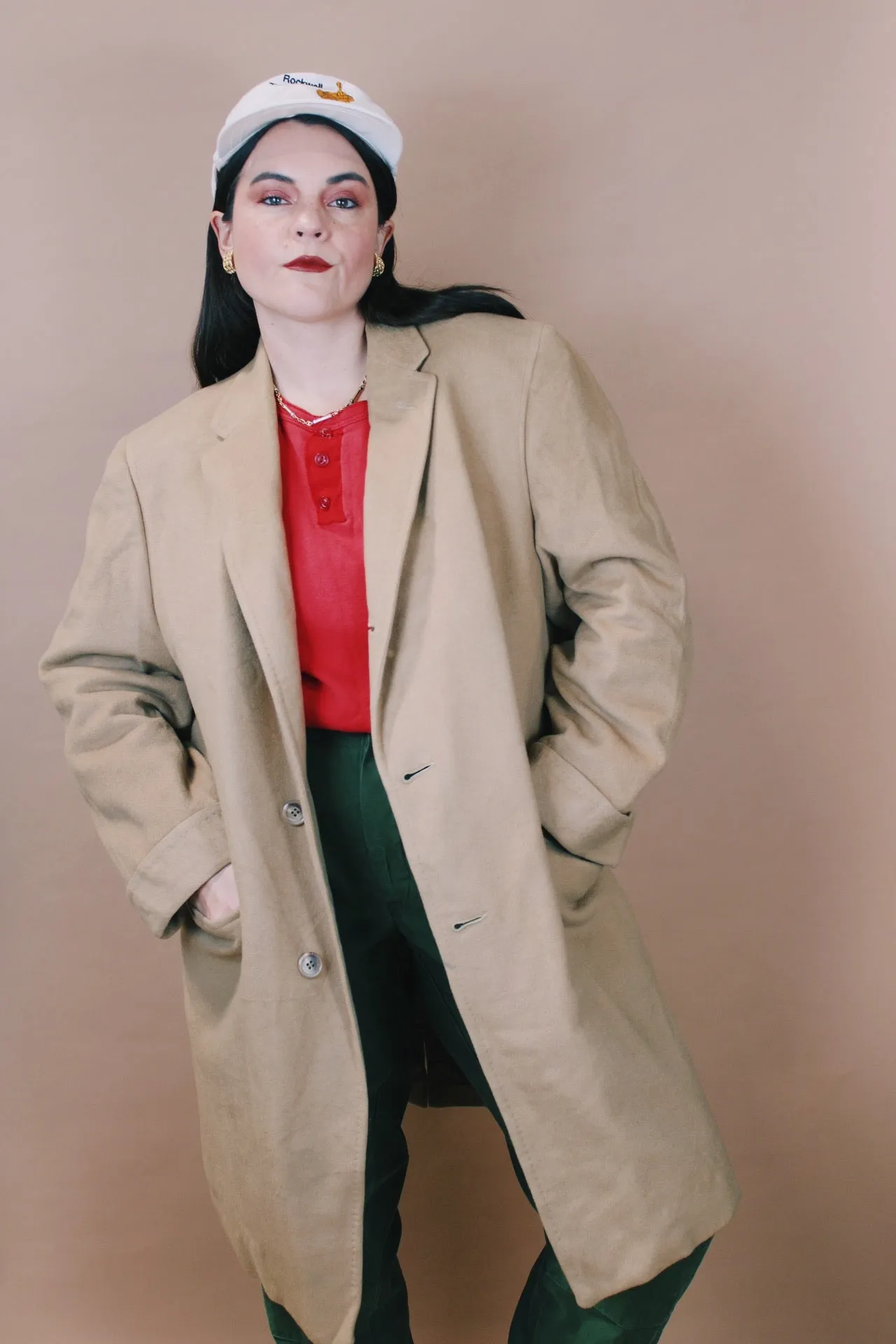 Long Camel Coat