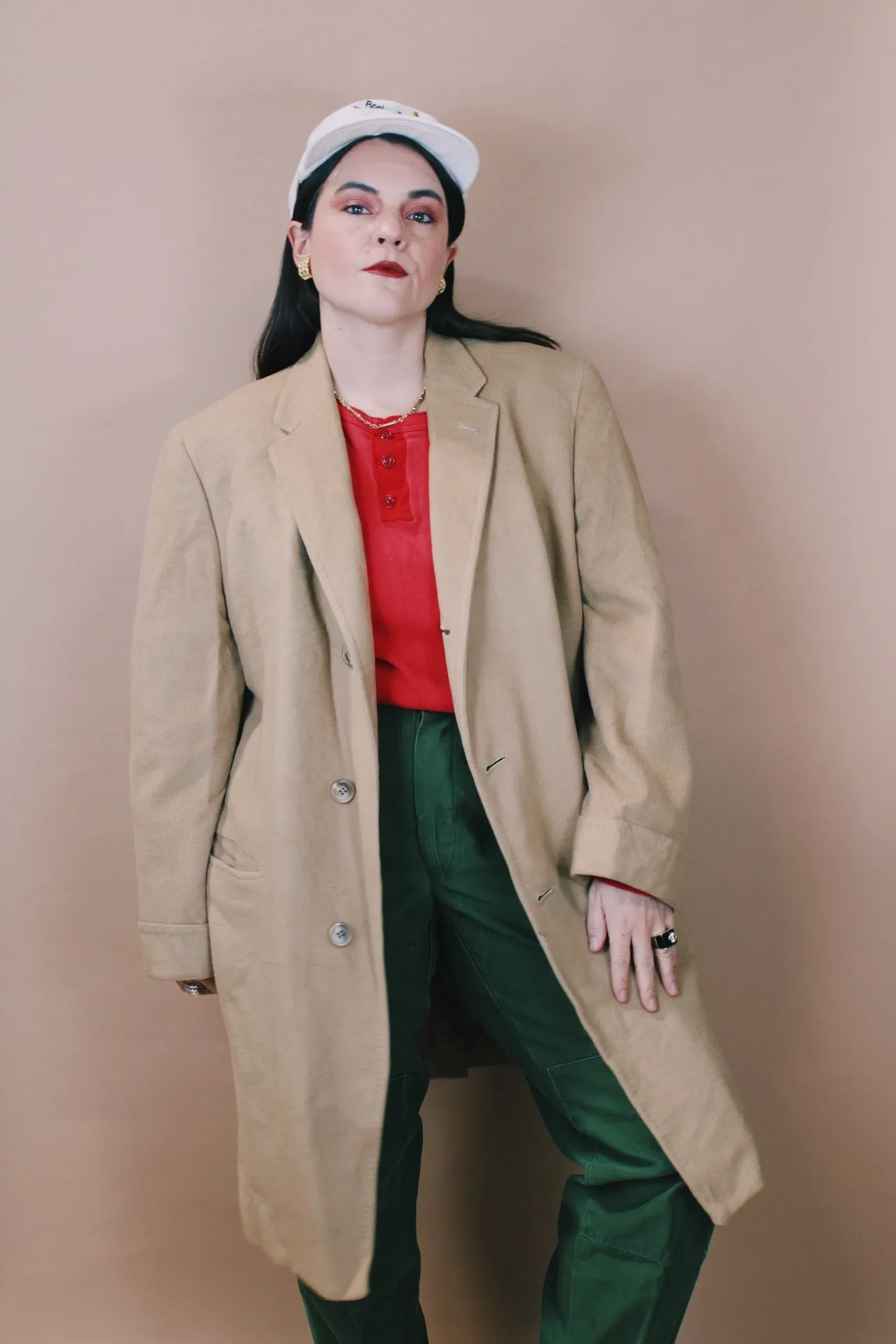 Long Camel Coat