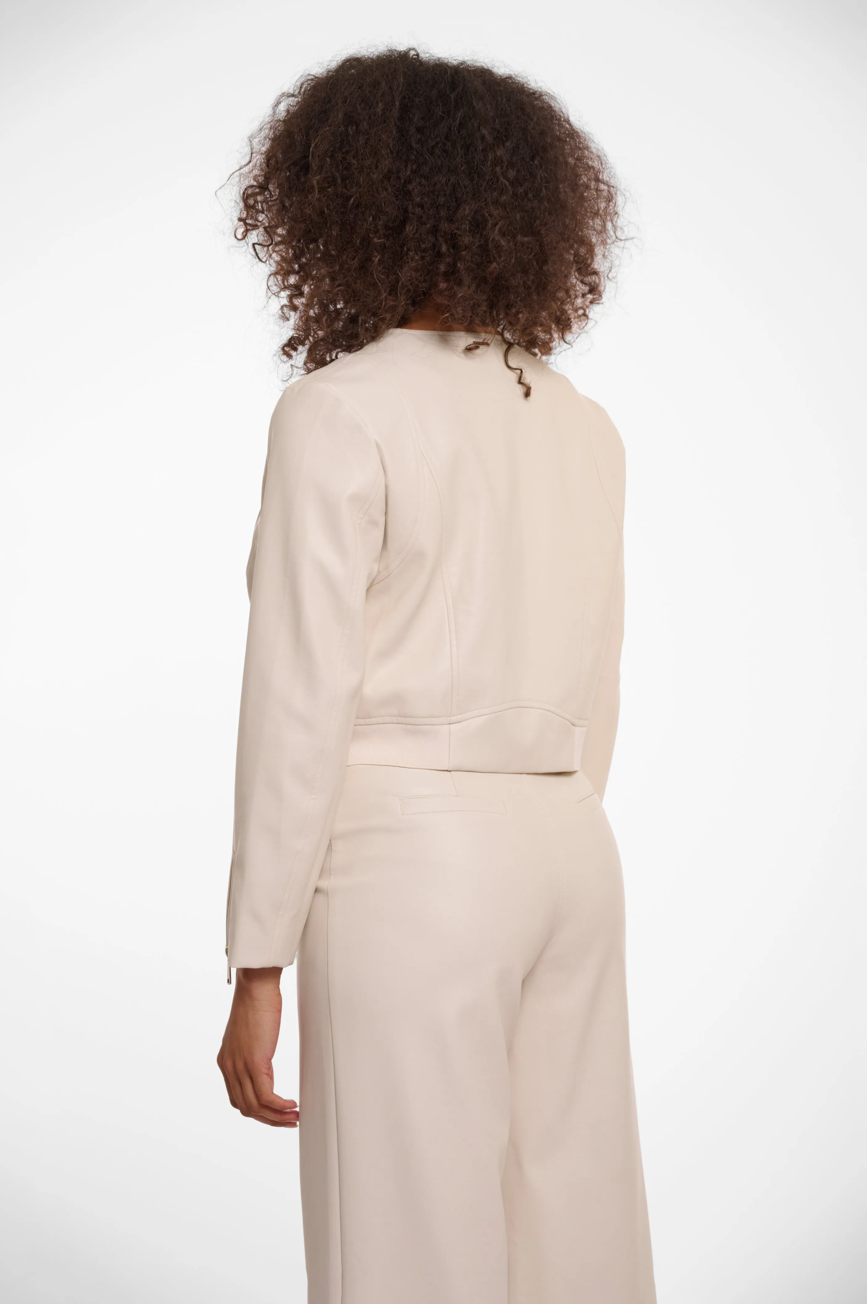 Lonneke Bomber Jacket - Ivory
