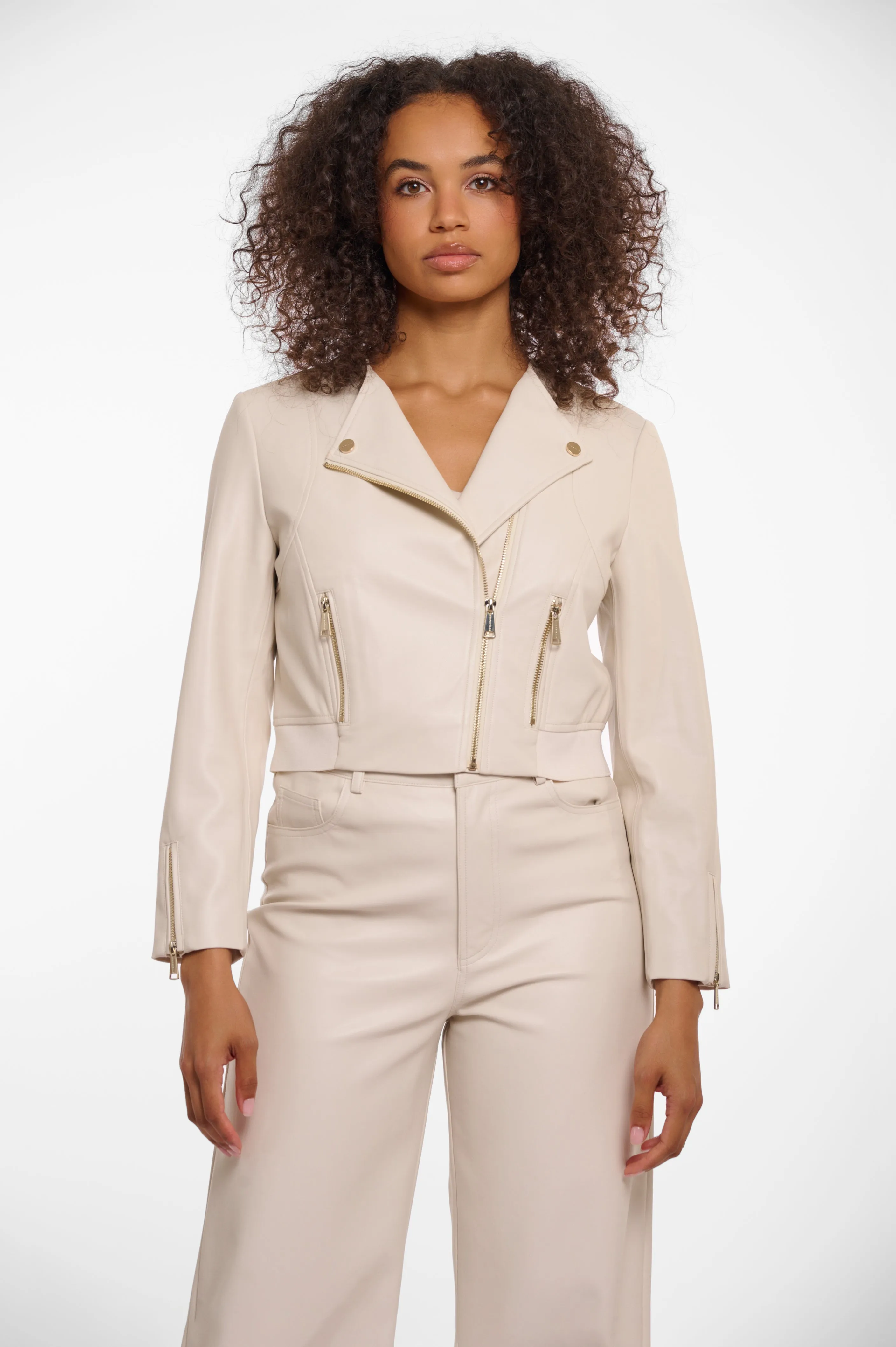 Lonneke Bomber Jacket - Ivory