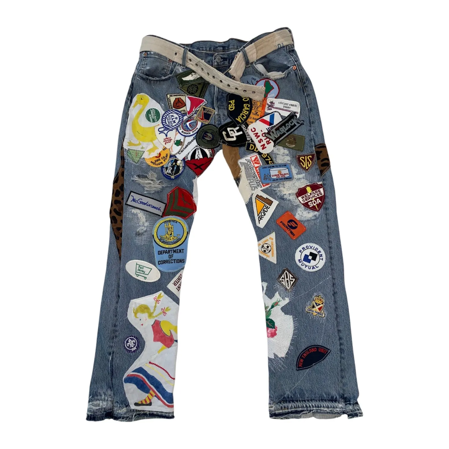 Patch Jeans - 38x30