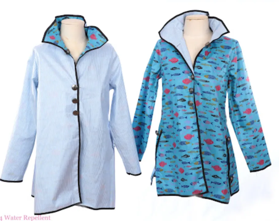 Reversible Print Raincoat