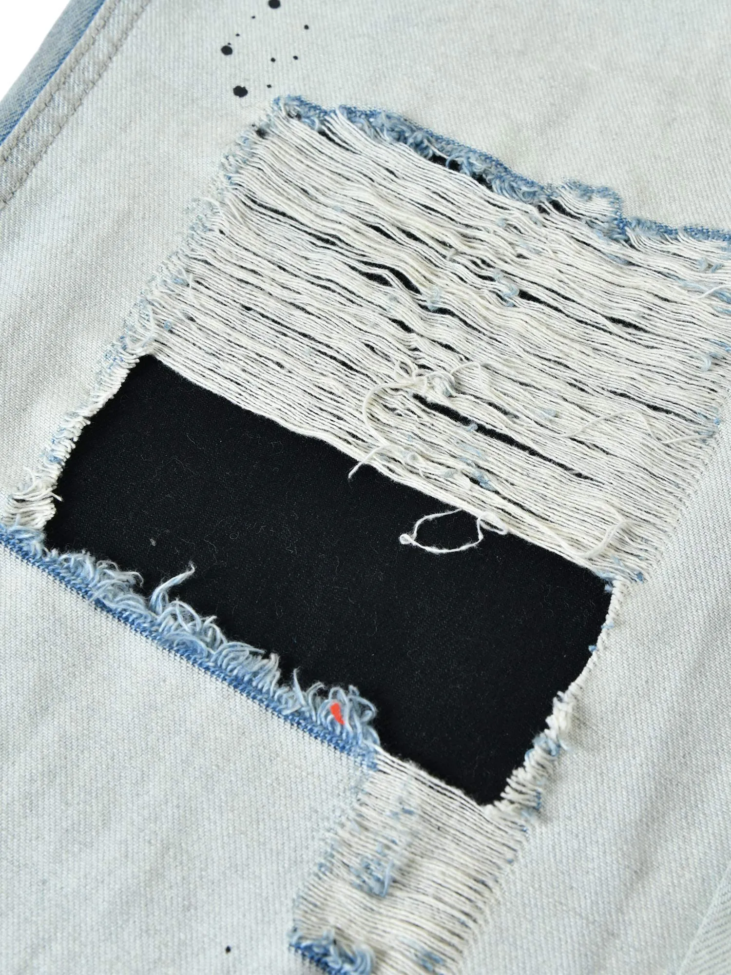 Sneakerhill High Street Distressed Washed Ripped Jeans